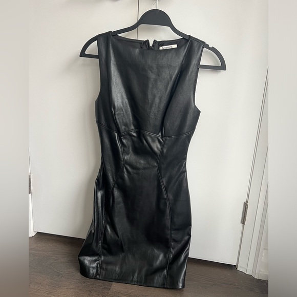 House of CB Leola Vegan Leather Dress - Picture 5 of 8